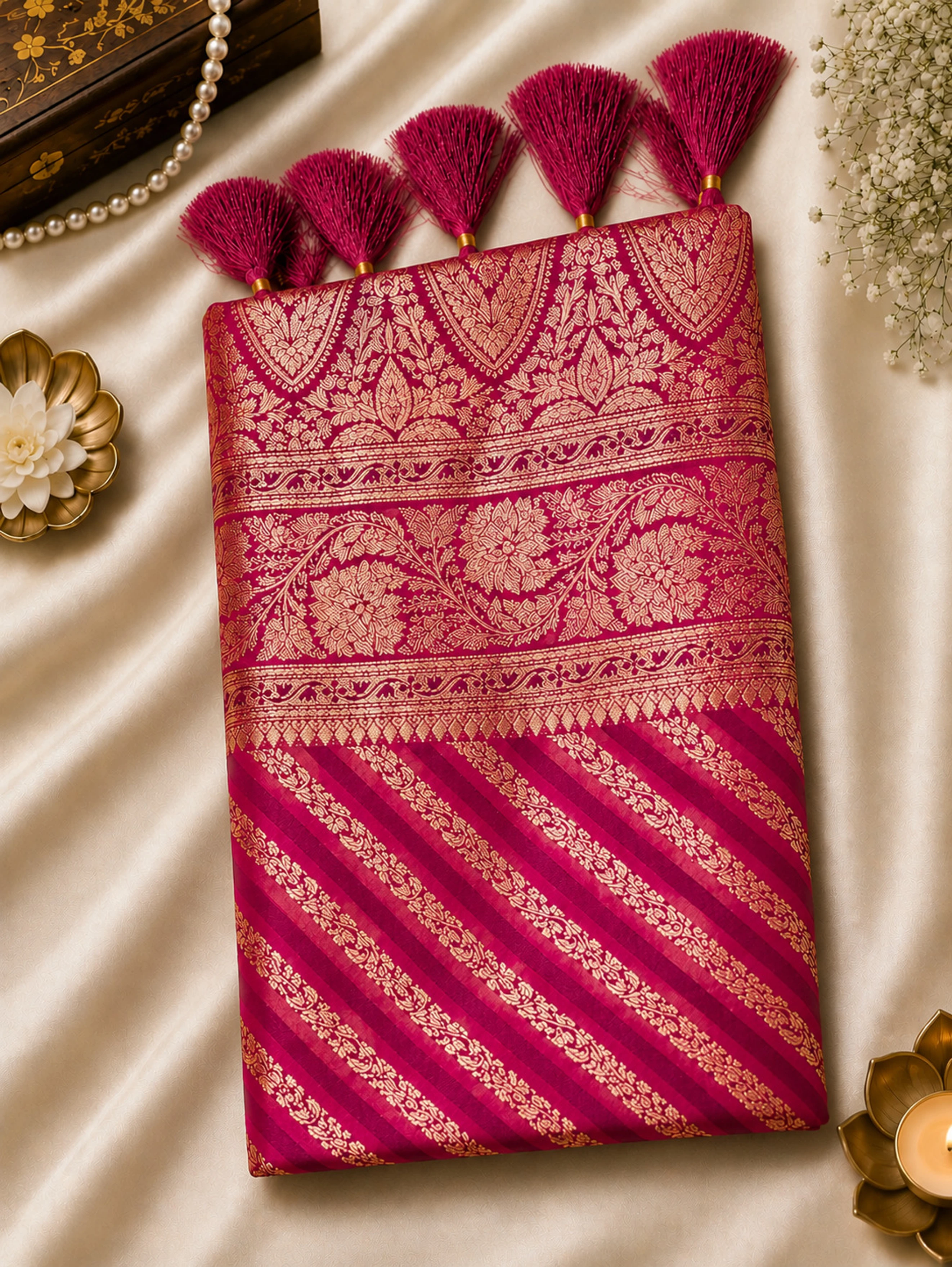 Pure Banarasi Silk Sarees
